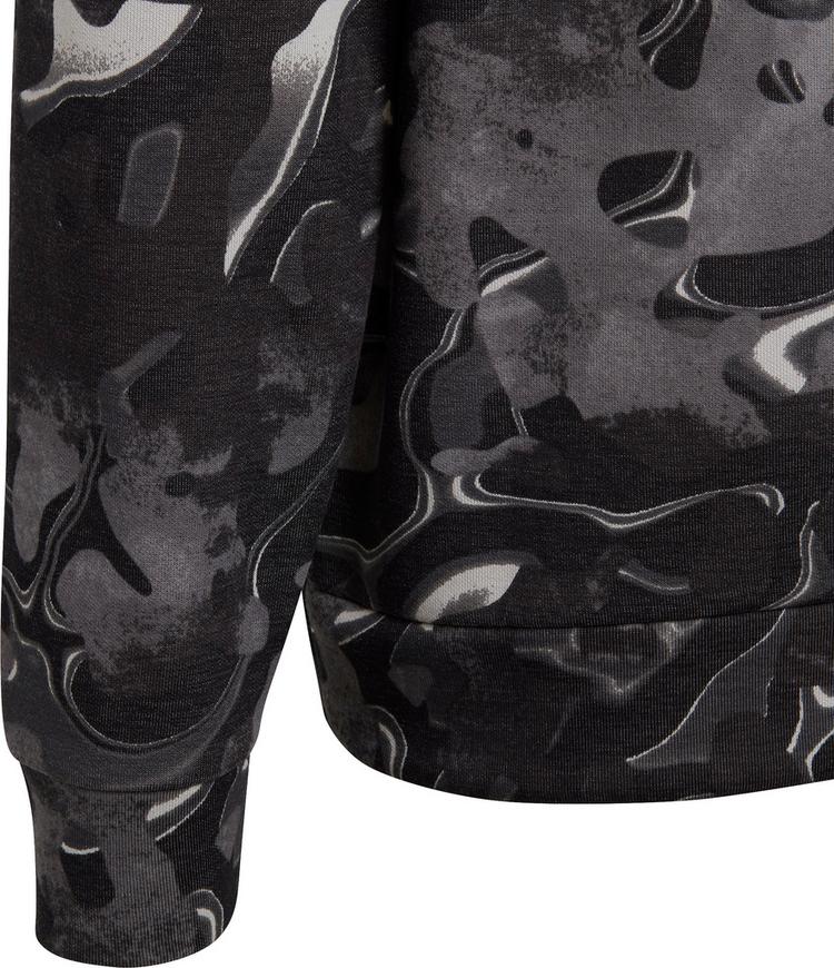 adidas adidas AOP Hoodie Jungen - grey two-grey three-carbon-grey six - 1 | SportScheck