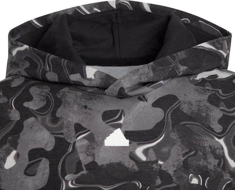 adidas adidas AOP Hoodie Jungen - grey two-grey three-carbon-grey six - 2 | SportScheck