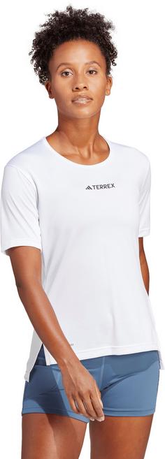 Rückansicht von adidas MULTI Funktionsshirt Damen white