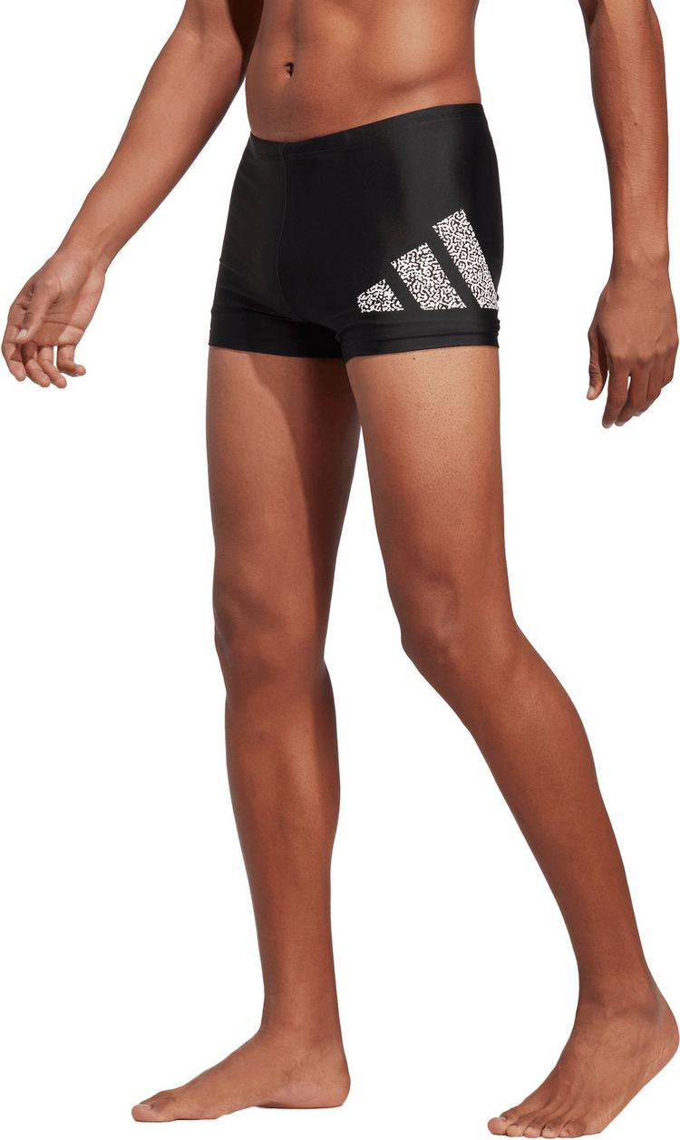 adidas adidas BRANDED BOXER Badehose Herren - black-white - 0 | SportScheck