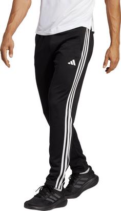 Rückansicht von adidas TRAIN ESSENTIALS 3-STREIFEN Trainingshose Herren black-white