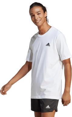 Rückansicht von adidas Essentials T-Shirt Herren white