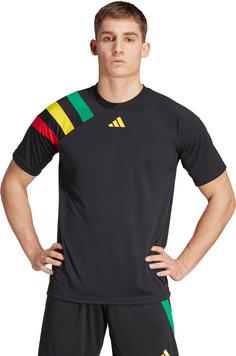 Rückansicht von adidas Fortore23 Funktionsshirt Herren black-team green-team yellow-team colleg red