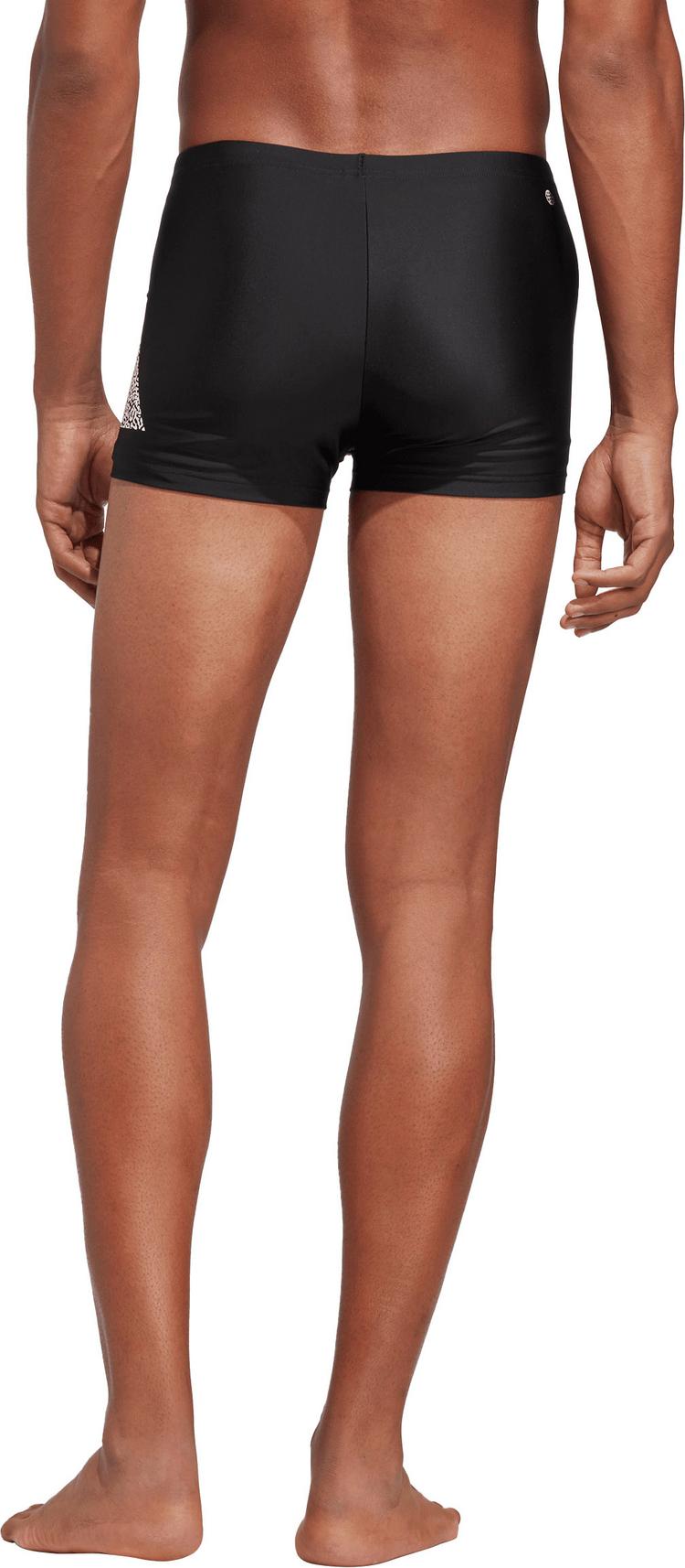 adidas adidas BRANDED BOXER Badehose Herren - black-white - 1 | SportScheck