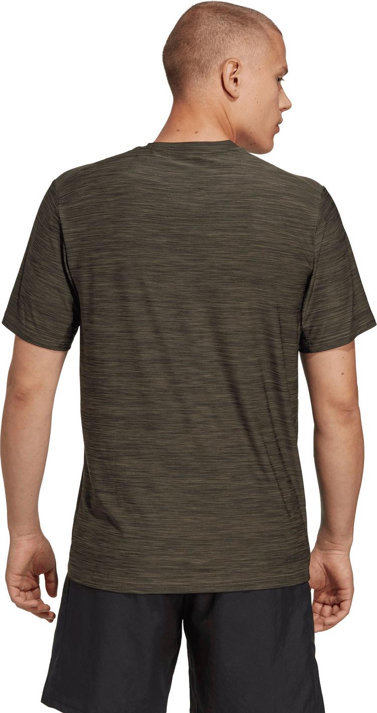 adidas adidas TRAIN ESSENTIALS Funktionsshirt Herren - olive strata-black-black - 1 | SportScheck
