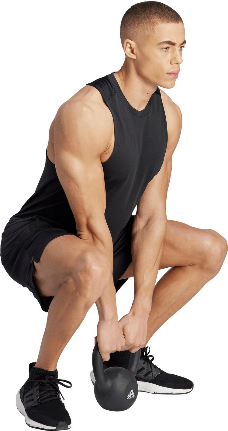 adidas adidas DESIGNED FOR TRAINING HEAT.RDY HIIT Funktionstank Herren - black - 2 | SportScheck