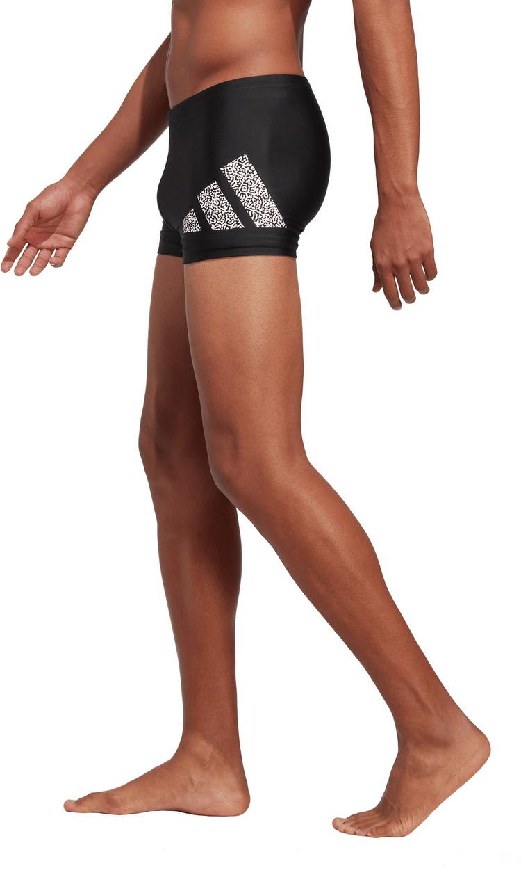 adidas adidas BRANDED BOXER Badehose Herren - black-white - 3 | SportScheck