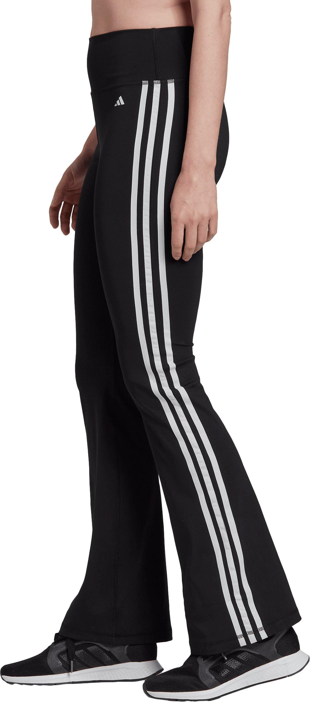 Adidas TRAINING ESSENTIALS FLARED Trainingshose Damen black im Online Shop von SportScheck kaufen