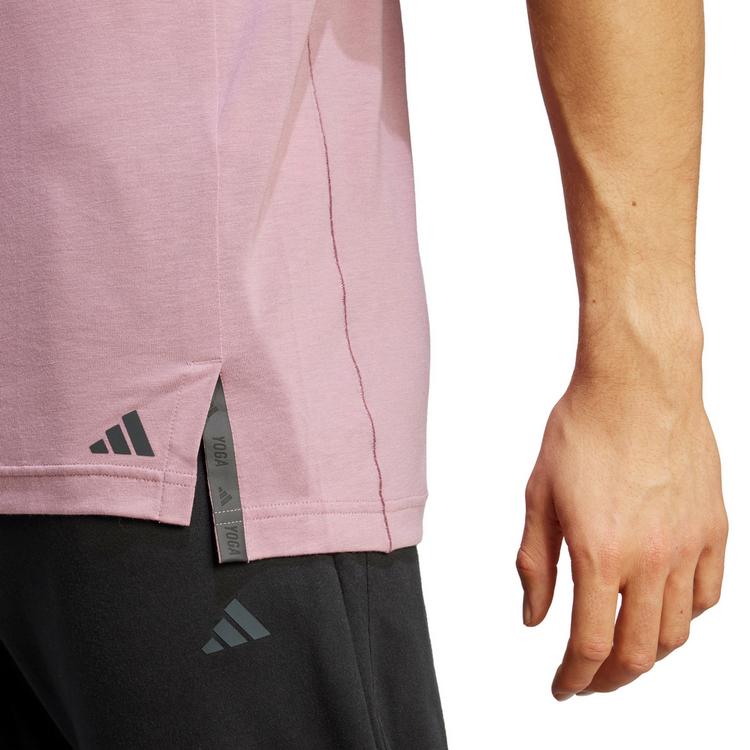 adidas adidas YOGA Funktionsshirt Herren - wonder orchid-carbon - 4 | SportScheck