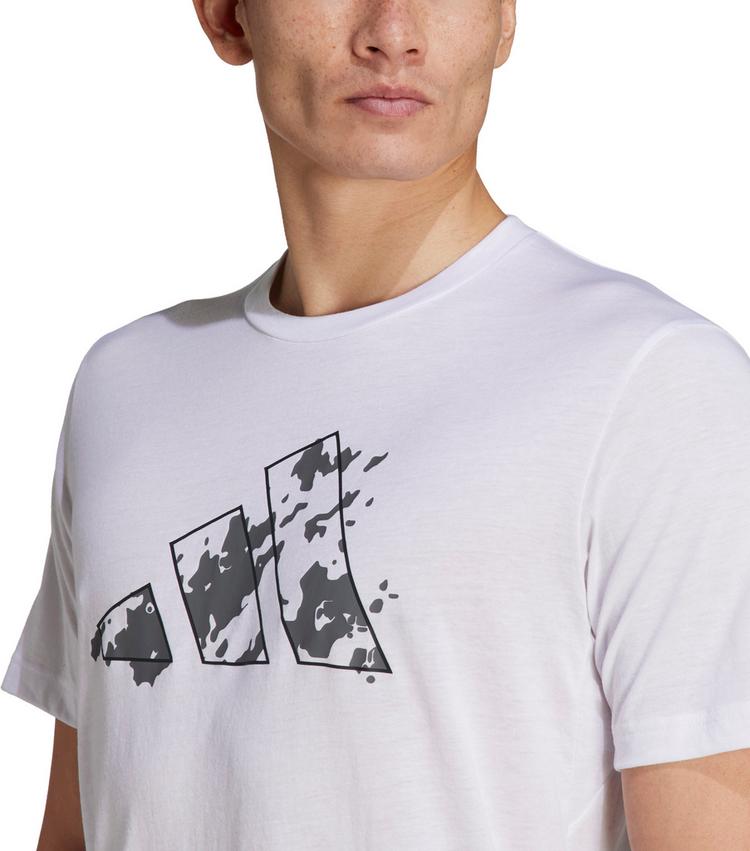 adidas adidas TRAIN ESSENTIALS SEASONAL Funktionsshirt Herren - white-grey five - 4 | SportScheck