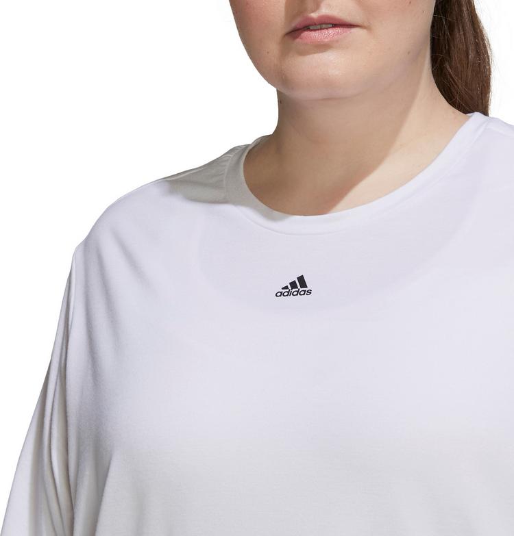 adidas adidas 3Streifen Funktionsshirt Damen - white-black - 4 | SportScheck