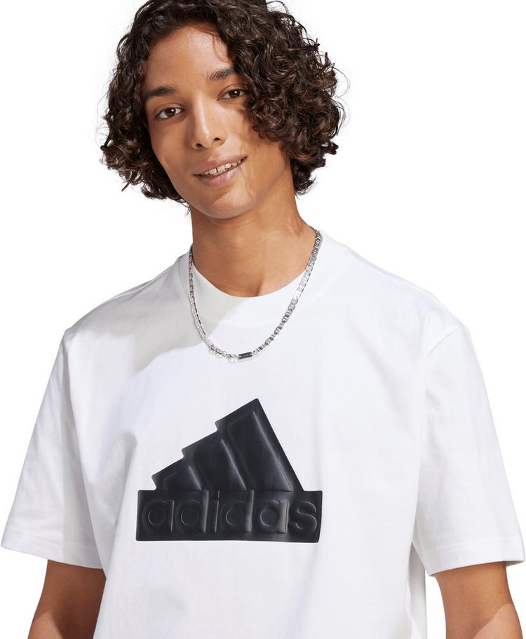 adidas adidas Future Icons Badge of Sports T-Shirt Herren - white-black - 4 | SportScheck
