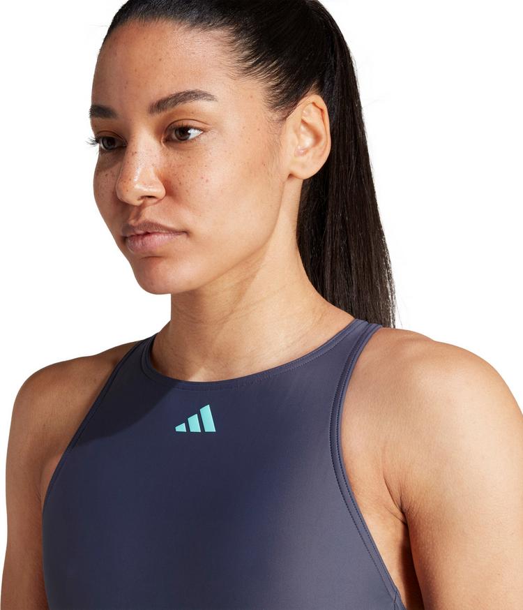 adidas adidas Schwimmanzug Damen - shadow navy-flash aqua - 4 | SportScheck