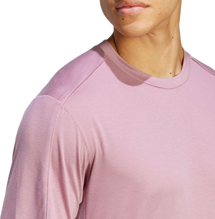adidas adidas YOGA Funktionsshirt Herren - wonder orchid-carbon - 5 | SportScheck