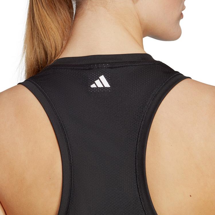 adidas adidas HIIT AEROREADY QUICKBURN Funktionstank Damen - black-white - 5 | SportScheck