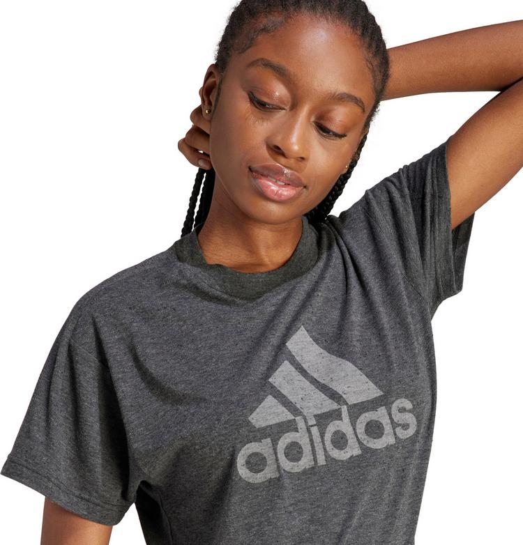 adidas adidas WINRS 3.0 T-Shirt Damen - black melange-grey three - 5 | SportScheck