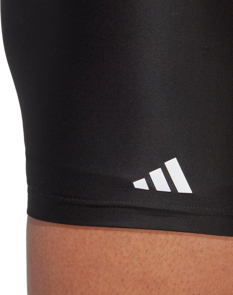 adidas adidas BRANDED BOXER Badehose Herren - black-white - 6 | SportScheck