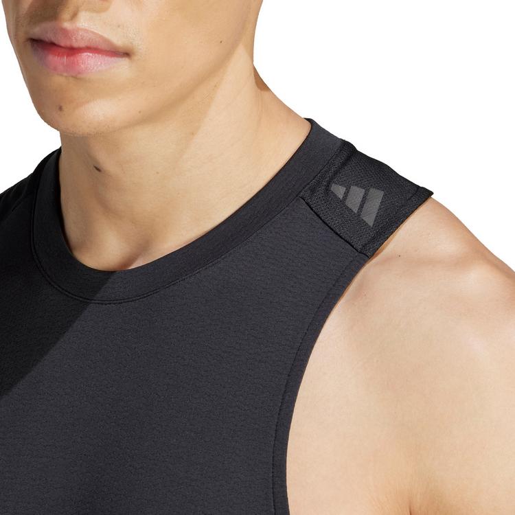 adidas adidas DESIGNED FOR TRAINING HEAT.RDY HIIT Funktionstank Herren - black - 6 | SportScheck
