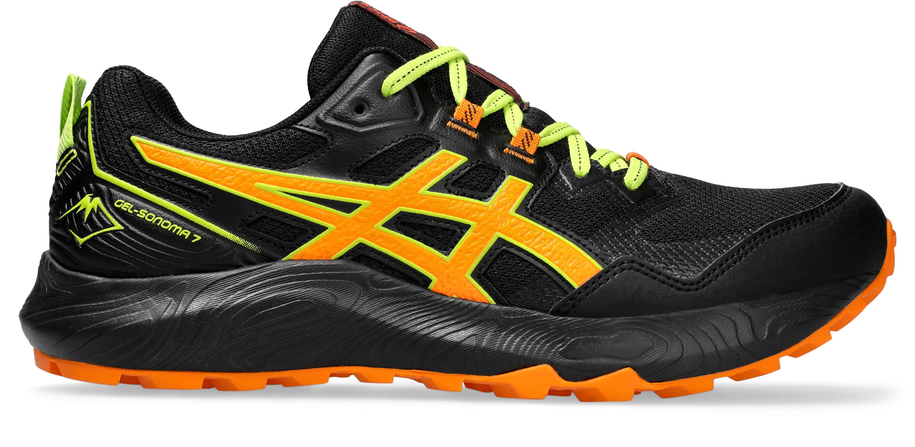 ASICS GEL SONOMA 7 Laufschuhe Herren black bright orange im Online