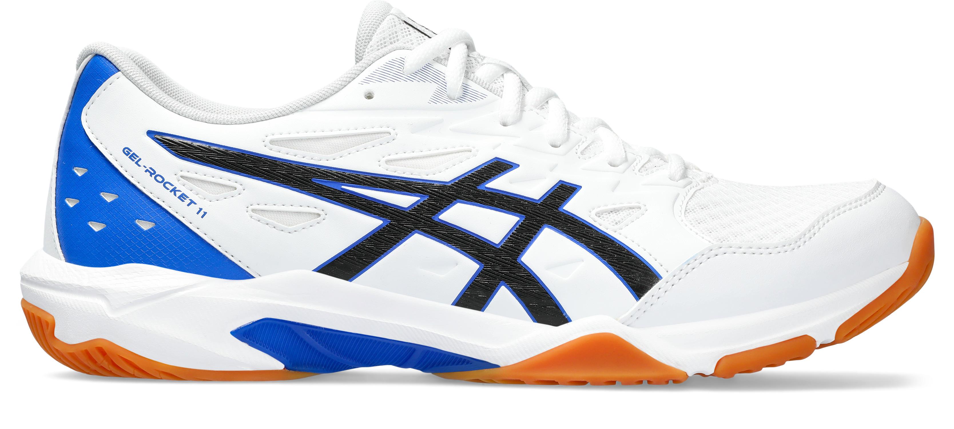 ASICS GEL ROCKET 11 Hallenschuhe Herren white black im Online Shop