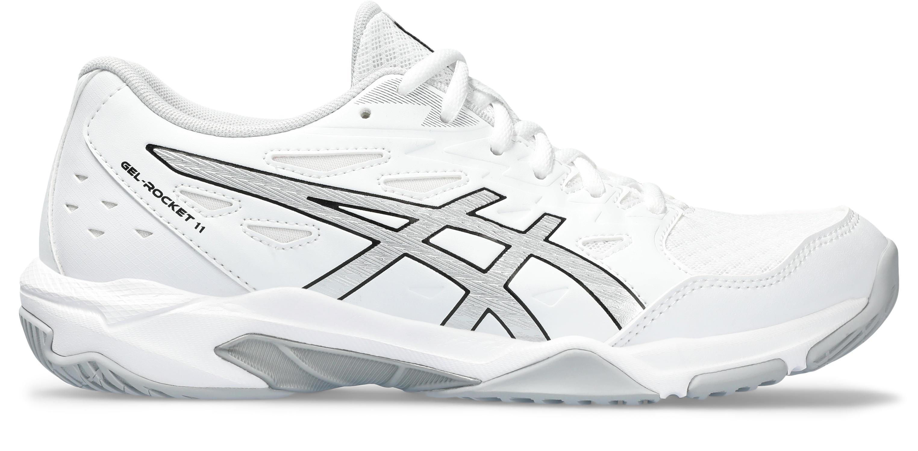 ASICS GEL ROCKET 11 Hallenschuhe Damen white pure silver im Online Shop von SportScheck kaufen