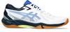 ASICS BLADE FF Hallenschuhe Herren - white-illusion blue