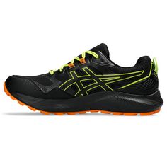 Rückansicht von ASICS GEL-SONOMA 7 Trailrunning Schuhe Herren black-bright orange