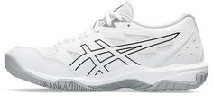 Rückansicht von ASICS GEL-ROCKET 11 Hallenschuhe Damen white-pure silver