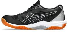 Rückansicht von ASICS GEL-ROCKET 11 Hallenschuhe Damen black-pure silver