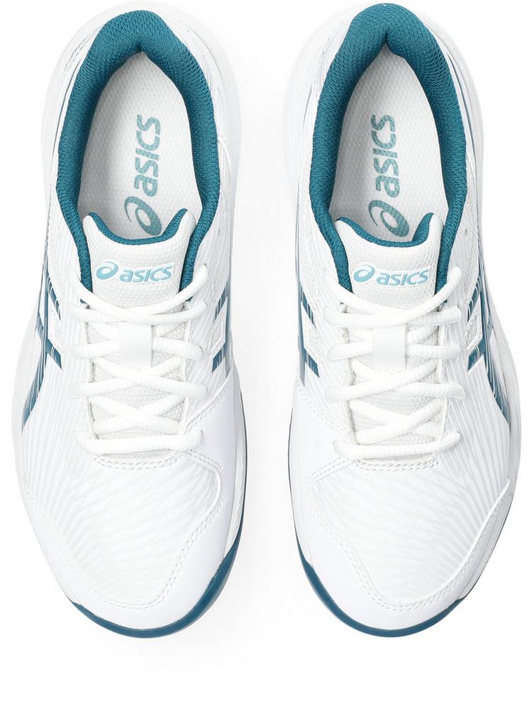ASICS ASICS GEL-GAME 9 GS CLAY Tennisschuhe Kinder - white-restful teal - 0 | SportScheck
