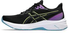 Rückansicht von ASICS GT-1000 12 Laufschuhe Damen black-glow yellow