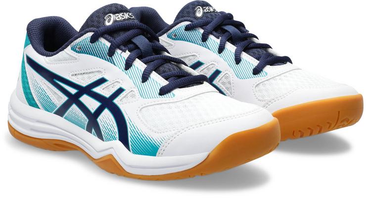 ASICS ASICS UPCOURT 5 GS Hallenschuhe Kinder - white-peacoat - 4 | SportScheck