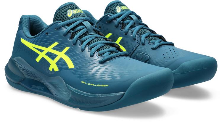 ASICS ASICS GEL-CHALLENGER 14 INDOOR Tennisschuhe Herren - restful teal-safety yellow - 4 | SportScheck