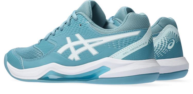 ASICS ASICS GEL-DEDICATE 8 INDOOR Tennisschuhe Damen - gris blue-white - 3 | SportScheck