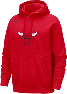 Nike Chicago Bulls Hoodie Herren university red