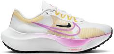 Nike Zoom Fly 5 Laufschuhe Damen white-rush fuchsia-vivid sulfur