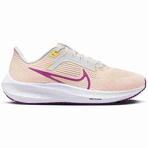 Nike Air Zoom Pegasus 40 Laufschuhe Damen guava ice-vivid purple-amber brown
