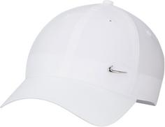 Nike Club Cap white-metallic silver