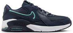 Nike AIR MAX EXCEE GS Sneaker Kinder obsidian-emerald rise-jade ice-white