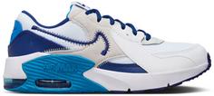 Nike AIR MAX EXCEE GS Sneaker Kinder white-deep royal blue-photo blue