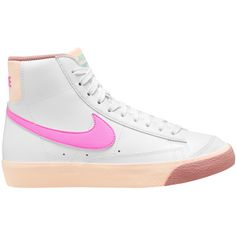 Nike BLAZER MID '77 GS Sneaker Kinder white-pink spell-guava ice-jade ice