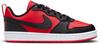 Nike COURT BOROUGH GS Sneaker Kinder - university red-black-white