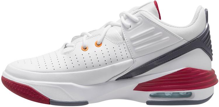 Nike Nike Max Aura 5 Basketballschuhe Herren - white-vivid orange-cardinal red - 0 | SportScheck