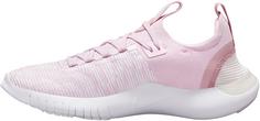 Rückansicht von Nike FREE RUN Flyknit NEXT NATURE Laufschuhe Damen pink foam -white-pink oxford