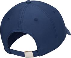 Rückansicht von Nike Club Cap midnight navy-metallic silver