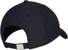 Rückansicht von Nike Club Cap black-metallic silver