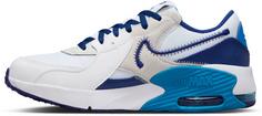 Rückansicht von Nike AIR MAX EXCEE GS Sneaker Kinder white-deep royal blue-photo blue