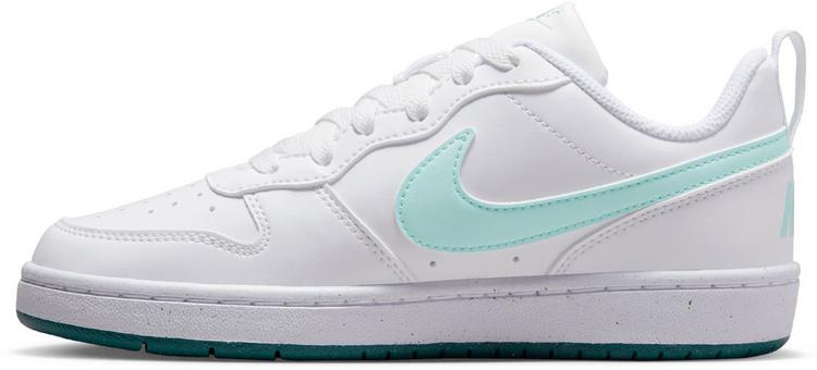Nike Nike COURT BOROUGH GS Sneaker Kinder - white-jade ice-geode teal - 0 | SportScheck
