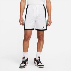 Rückansicht von Nike Sport Basketball-Shorts Herren white-black-black