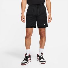 Rückansicht von Nike Sport Basketball-Shorts Herren black-white-white